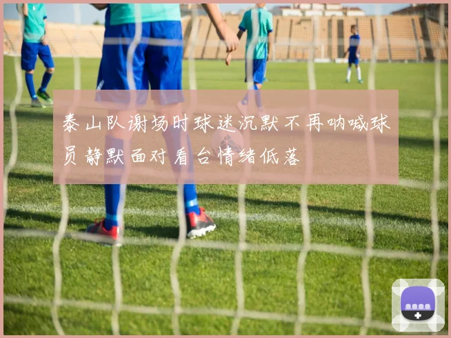 泰山队谢场时球迷沉默不再呐喊球员静默面对看台情绪低落